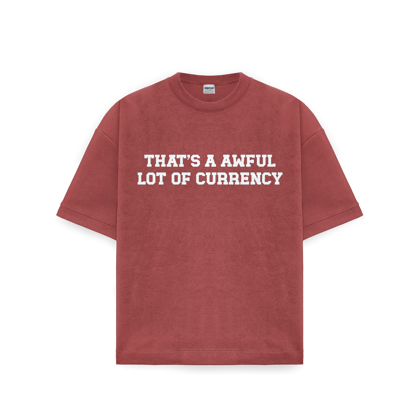 AWFUL LOT OF CURRENCY TEE BRICK